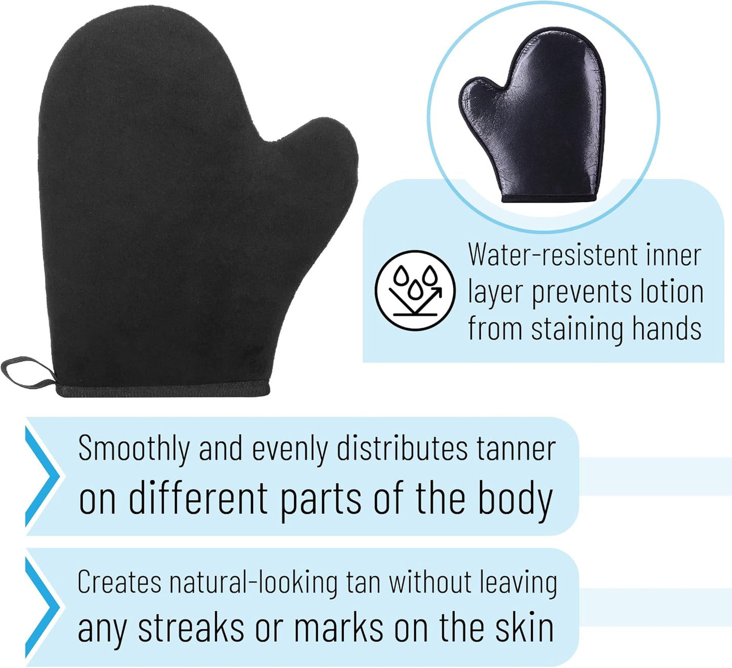 Slick- Exfoliating Gloves and Tanning Mitt