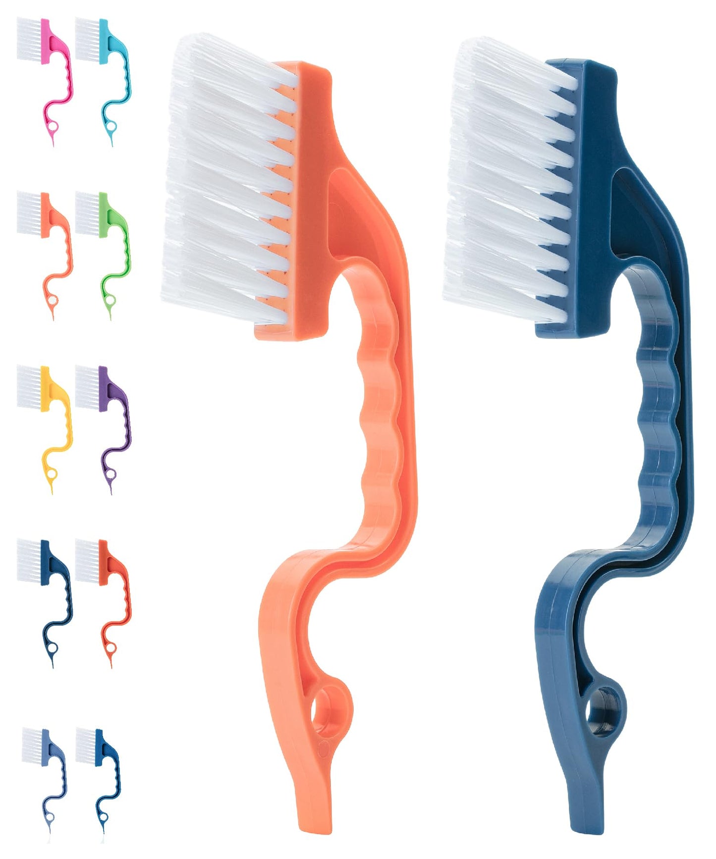 Slick- Window Track Cleaning Brush, 2 Pack, Window Cleaning Brush, Window Groove Cleaning Brush, Window Track Cleaner, Gap Cleaning Brush, Window Groove Cleaning Tool, Window Cleaning Brush Tool