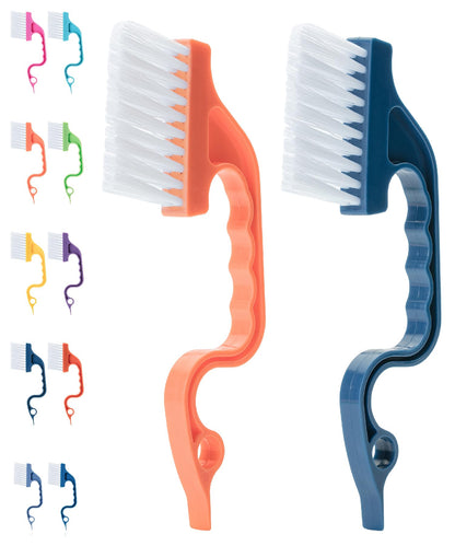 Slick- Window Track Cleaning Brush, 2 Pack, Window Cleaning Brush, Window Groove Cleaning Brush, Window Track Cleaner, Gap Cleaning Brush, Window Groove Cleaning Tool, Window Cleaning Brush Tool