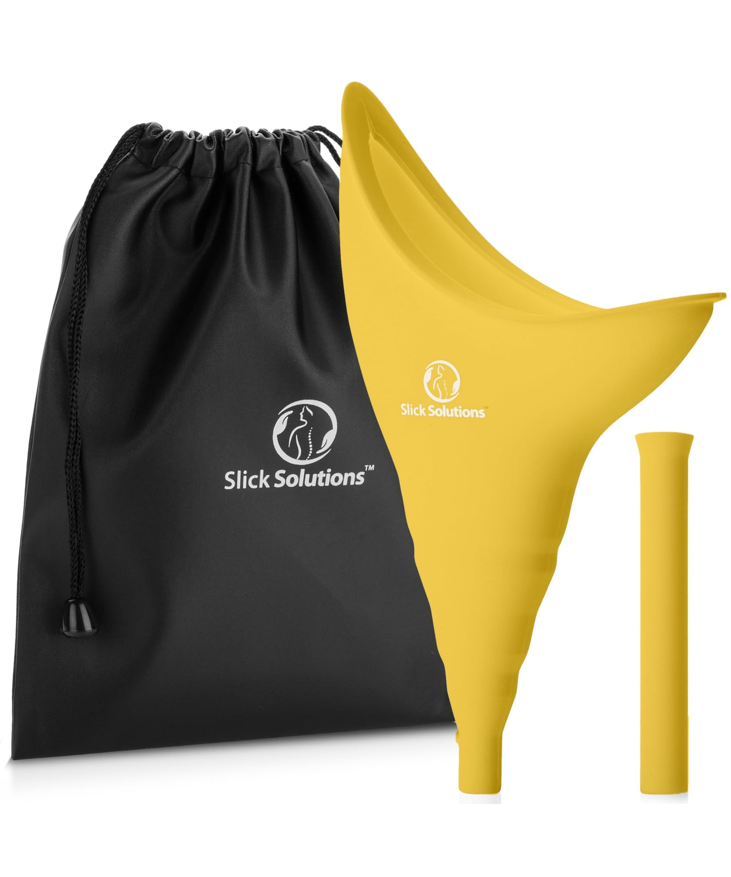 Slick- Female Urination Device, Blue Female Urinal, Urinal for Women, Pee Funnel for Women, Womens Pee Funnel, Portable Urinal for Women, Female Pee Funnel, Womens Urinal Funnel, Womens Urinal