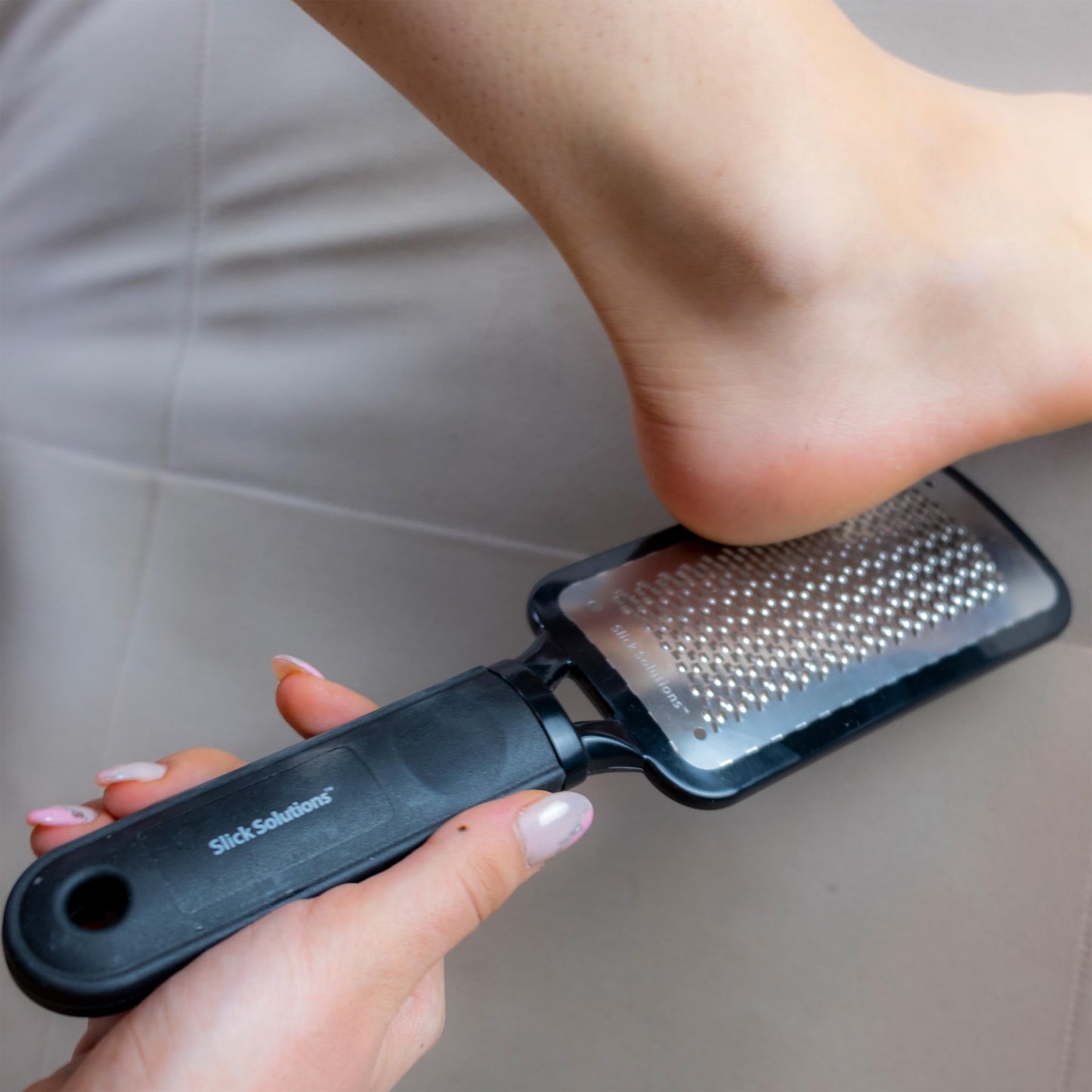 Slick- Foot File Callus Remover, Foot Scraper for Dead Skin, Foot Scrubber, Foot Rasp, Heel Scraper, Foot Grater for Dead Skin, Callus Remover for Feet, Foot File, Foot Callus Remover