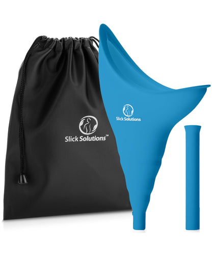 Slick- Female Urination Device, Yellow Female Urinal, Urinal for Women, Pee Funnel for Women, Womens Pee Funnel, Portable Urinal for Women, Female Pee Funnel, Womens Urinal Funnel, Womens Urinal