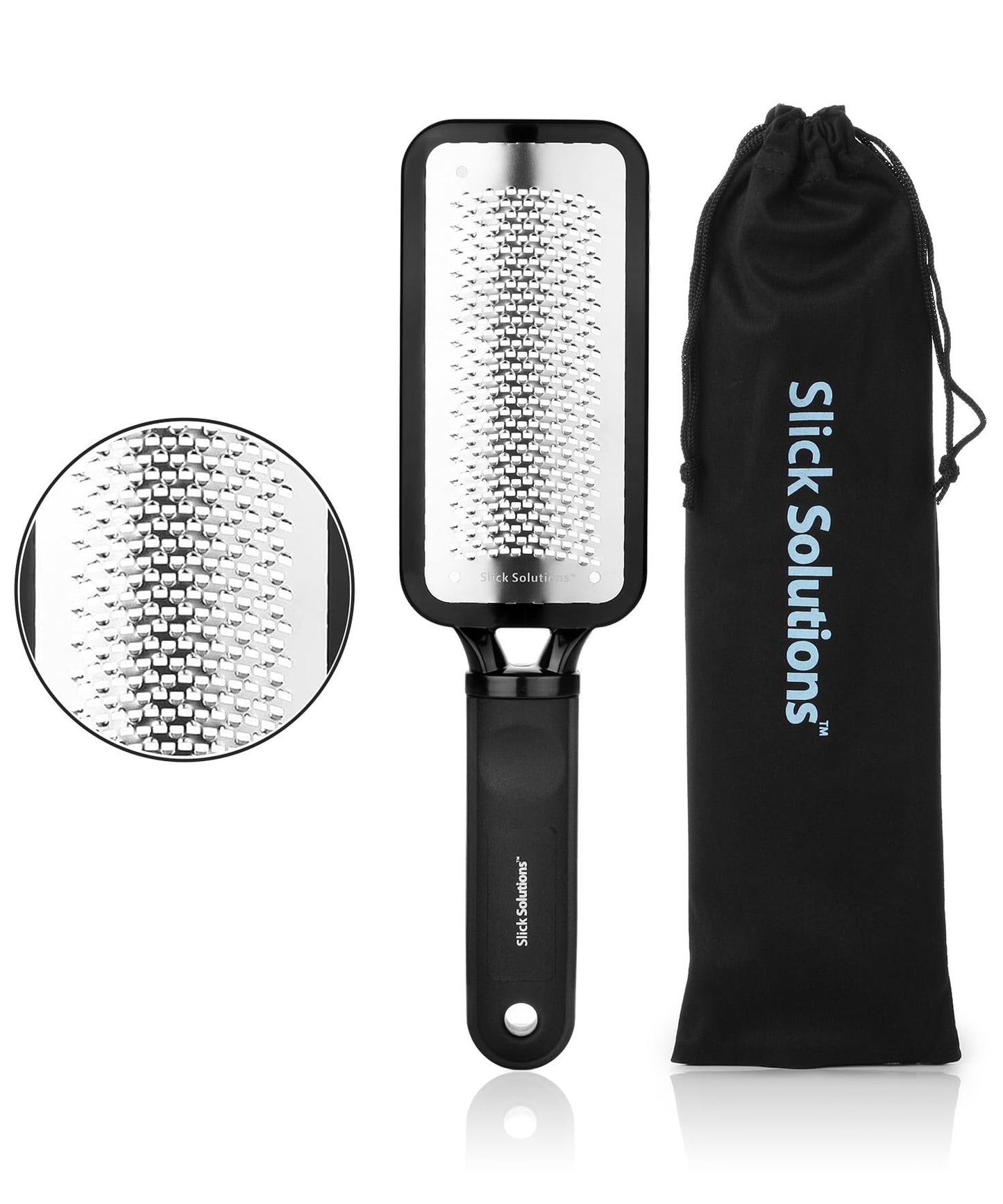 Slick- Foot File Callus Remover, Foot Scraper for Dead Skin, Foot Scrubber, Foot Rasp, Heel Scraper, Foot Grater for Dead Skin, Callus Remover for Feet, Foot File, Foot Callus Remover