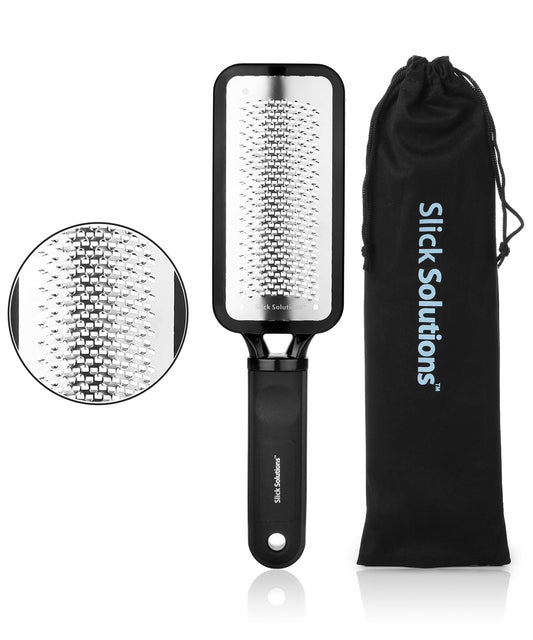 Slick- Foot File Callus Remover, Foot Scraper for Dead Skin, Foot Scrubber, Foot Rasp, Heel Scraper, Foot Grater for Dead Skin, Callus Remover for Feet, Foot File, Foot Callus Remover
