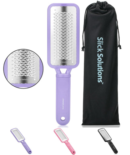 Slick- Foot File Callus Remover, Foot Scraper for Dead Skin, Foot Scrubber, Foot Rasp, Heel Scraper, Foot Grater for Dead Skin, Callus Remover for Feet, Foot File, Foot Callus Remover