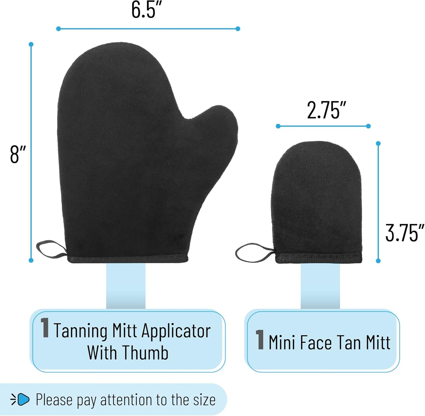 Slick- Exfoliating Gloves and Tanning Mitt