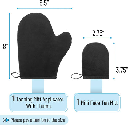 Slick- Exfoliating Gloves and Tanning Mitt