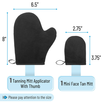 Slick- Self Tanning Mitt, Pink, Self Tanner Mitt, Self Tan Mitt, Tanning Glove, Tanning Mitts Self Tanner, Self Tanning Glove, Tanning Gloves for Self Tan Lotion, Self Tanner Glove Mitt