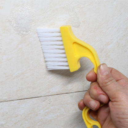 Slick- Window Track Cleaning Brush, 2 Pack, Window Cleaning Brush Tool, Window Groove Cleaning Brush, Window Track Cleaner, Gap Cleaning Brush, Window Groove Cleaning Tool, Orange/Green