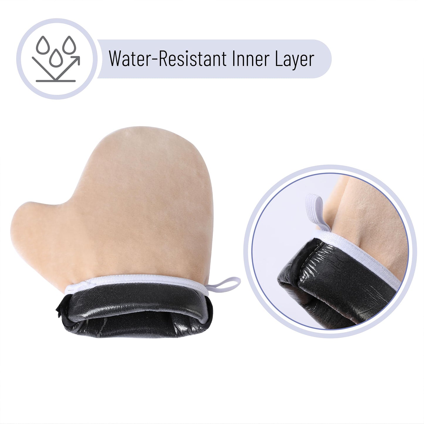Slick- Self Tanning Mitt, Pink, Self Tanner Mitt, Self Tan Mitt, Tanning Glove, Tanning Mitts Self Tanner, Self Tanning Glove, Tanning Gloves for Self Tan Lotion, Self Tanner Glove Mitt