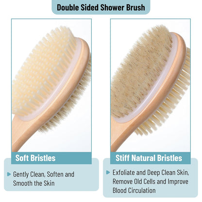 Slick- Lotion Applicator and Shower Brush, 17 inch