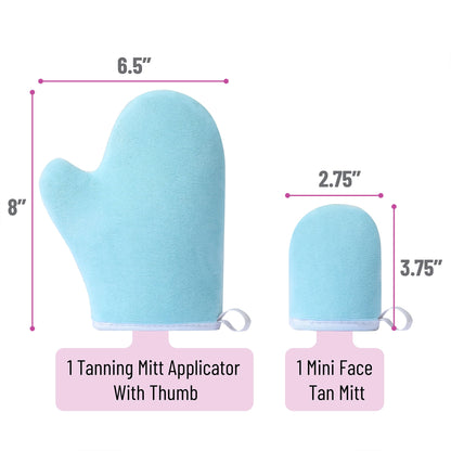 Slick- Self Tanning Mitt, Pink, Self Tanner Mitt, Self Tan Mitt, Tanning Glove, Tanning Mitts Self Tanner, Self Tanning Glove, Tanning Gloves for Self Tan Lotion, Self Tanner Glove Mitt