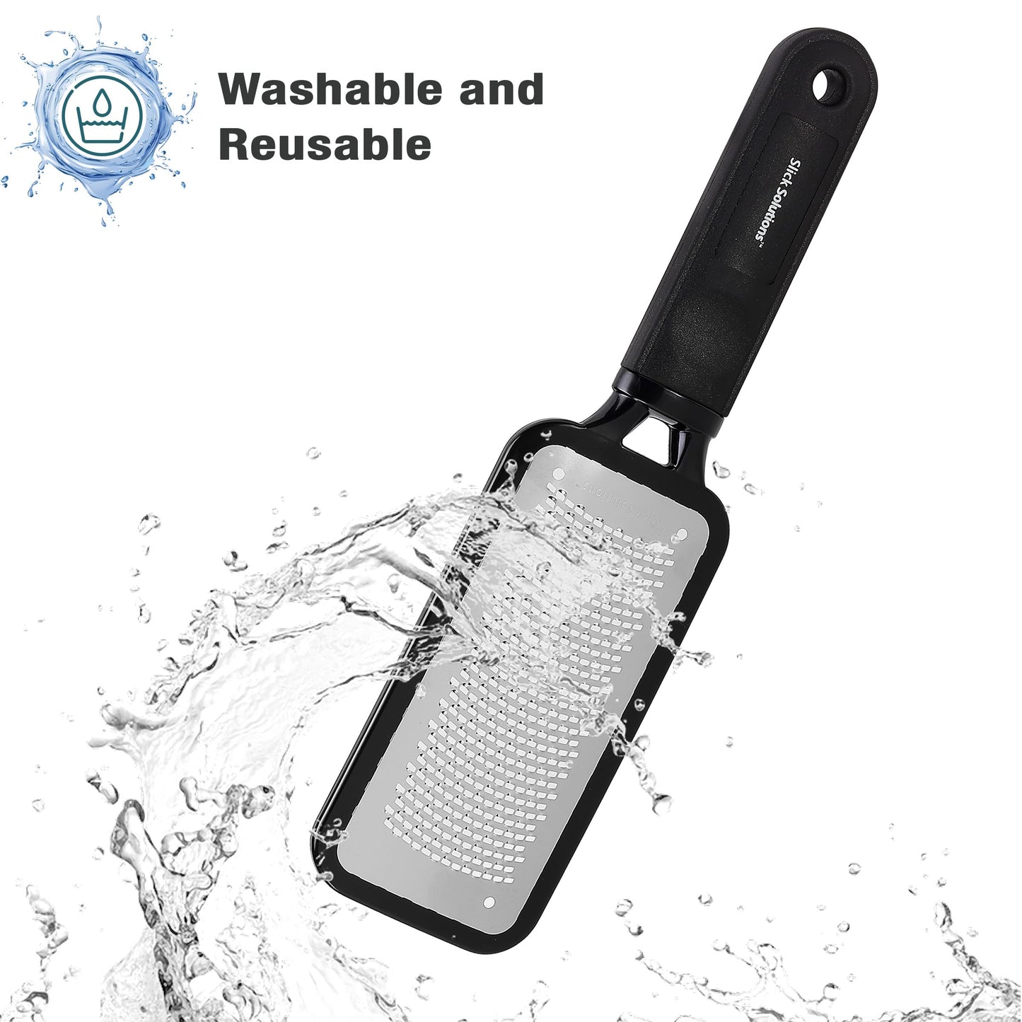 Slick- Foot File Callus Remover, Foot Scraper for Dead Skin, Foot Scrubber, Foot Rasp, Heel Scraper, Foot Grater for Dead Skin, Callus Remover for Feet, Foot File, Foot Callus Remover