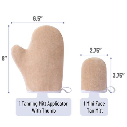 Slick- Self Tanning Mitt, Pink, Self Tanner Mitt, Self Tan Mitt, Tanning Glove, Tanning Mitts Self Tanner, Self Tanning Glove, Tanning Gloves for Self Tan Lotion, Self Tanner Glove Mitt