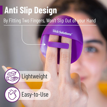 Slick- Exfoliating Gloves and Silicone Facial Cleansing Brush