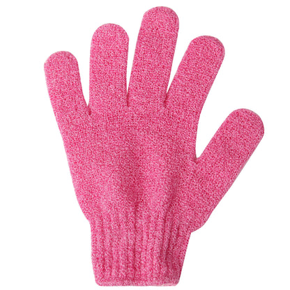 Slick- Exfoliating Gloves, 4 Pcs, Skin Exfoliator for Body, Shower Gloves, Scrub Gloves Exfoliating, Exfoliating Body Scrub Gloves, Loofah Glove, Exfoliation Mitt, Bath Gloves