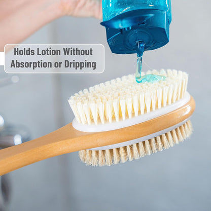 Slick- Lotion Applicator and Shower Brush, 17 inch